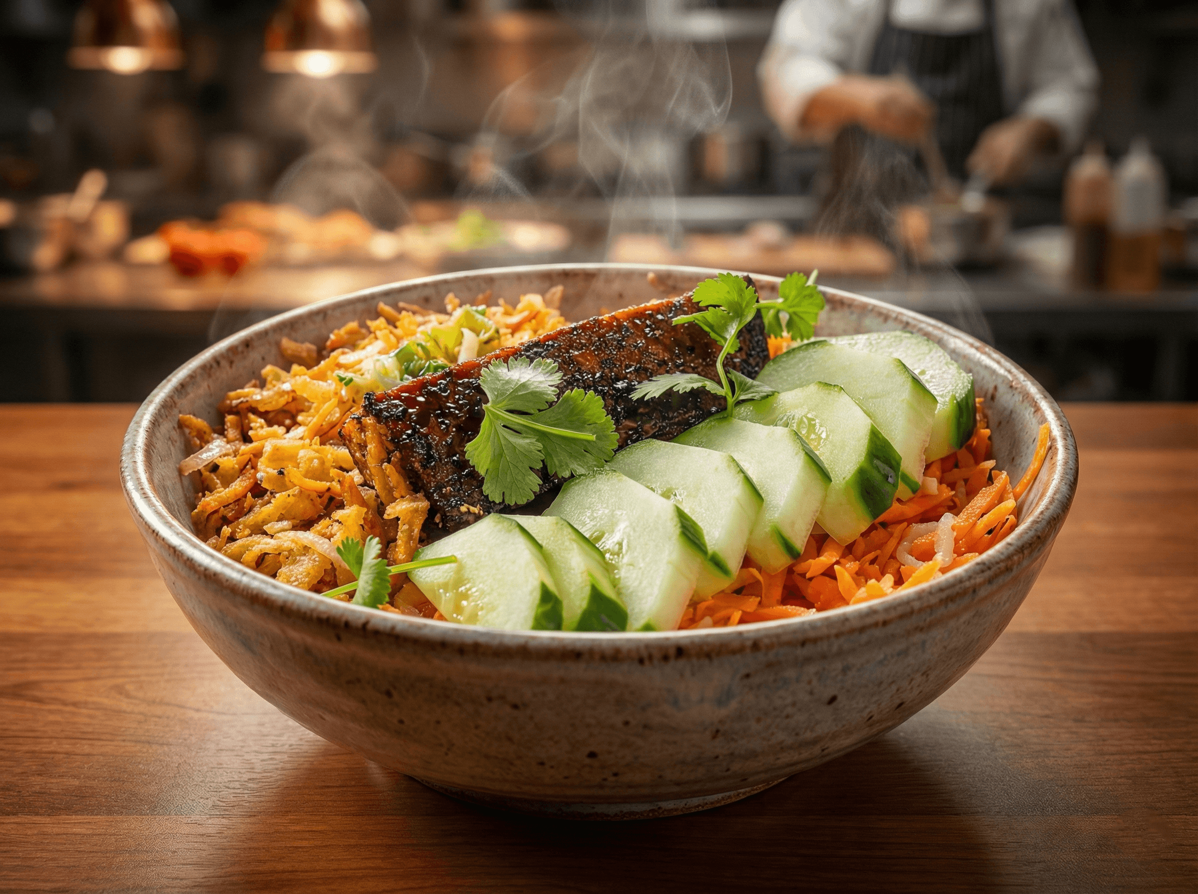 Medley Loaf Combo Bowl - 100% plant-based and made from scratch at St.Veg