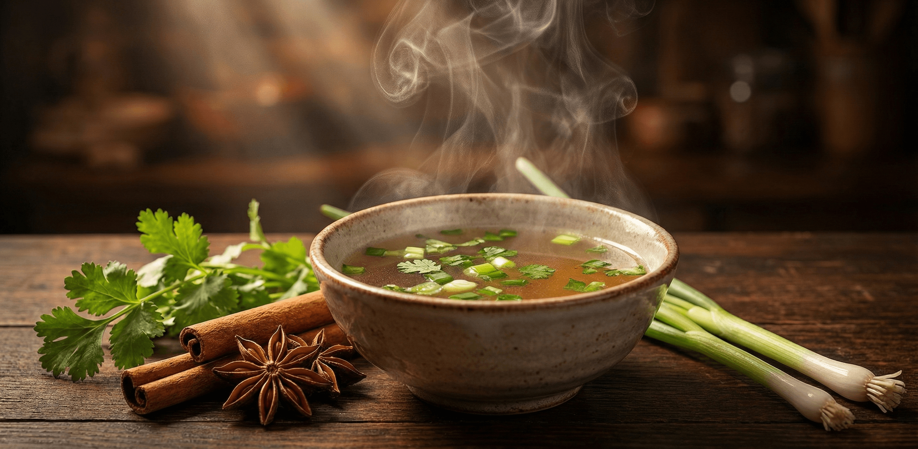 Pho Broth - 100% plant-based and made from scratch at St.Veg