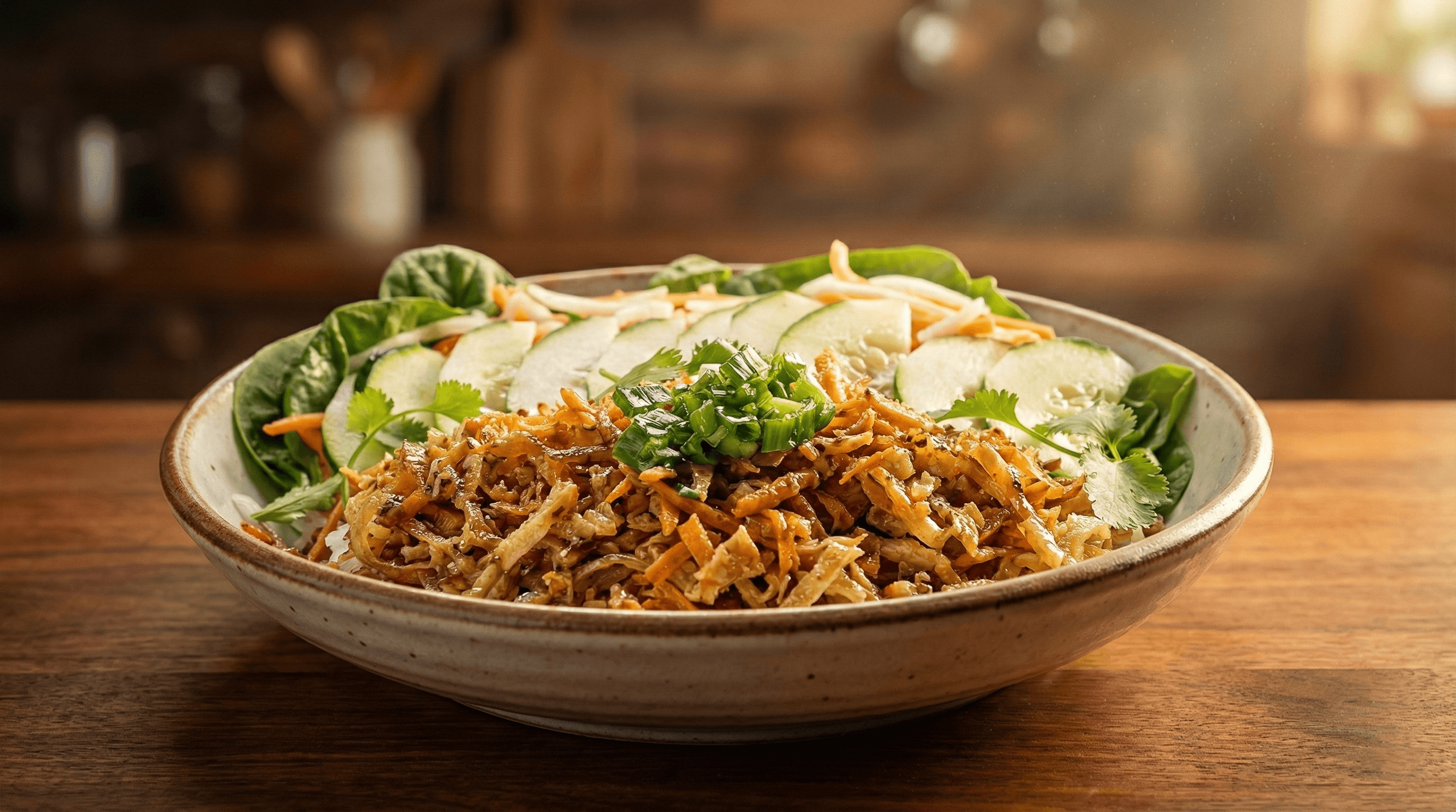 Shredded Medley Bowl - 100% plant-based and made from scratch at St.Veg